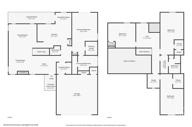 $512,900 | 235 Hawk Hammock Road, Springfield, GA 31329