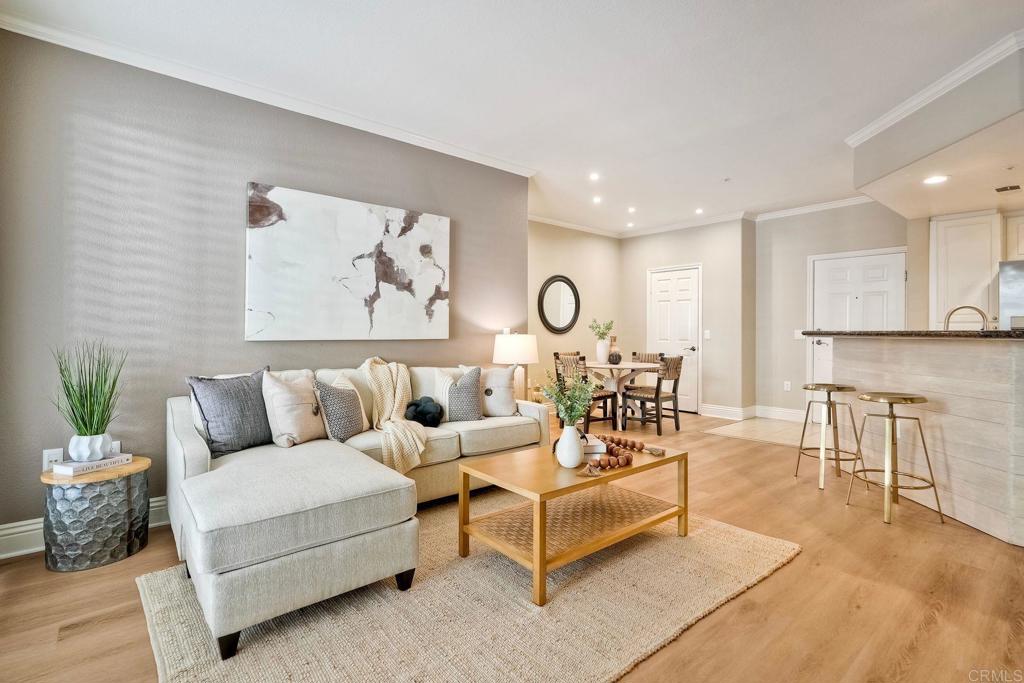 9263 Regents Road La Jolla, CA 92037 - Photo 2 of 37 a living room with furniture and a large window