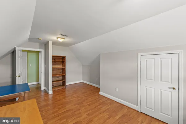 wooden floor in an empty room