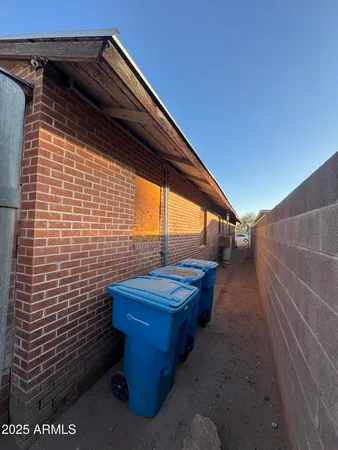 a view of outdoor space and deck