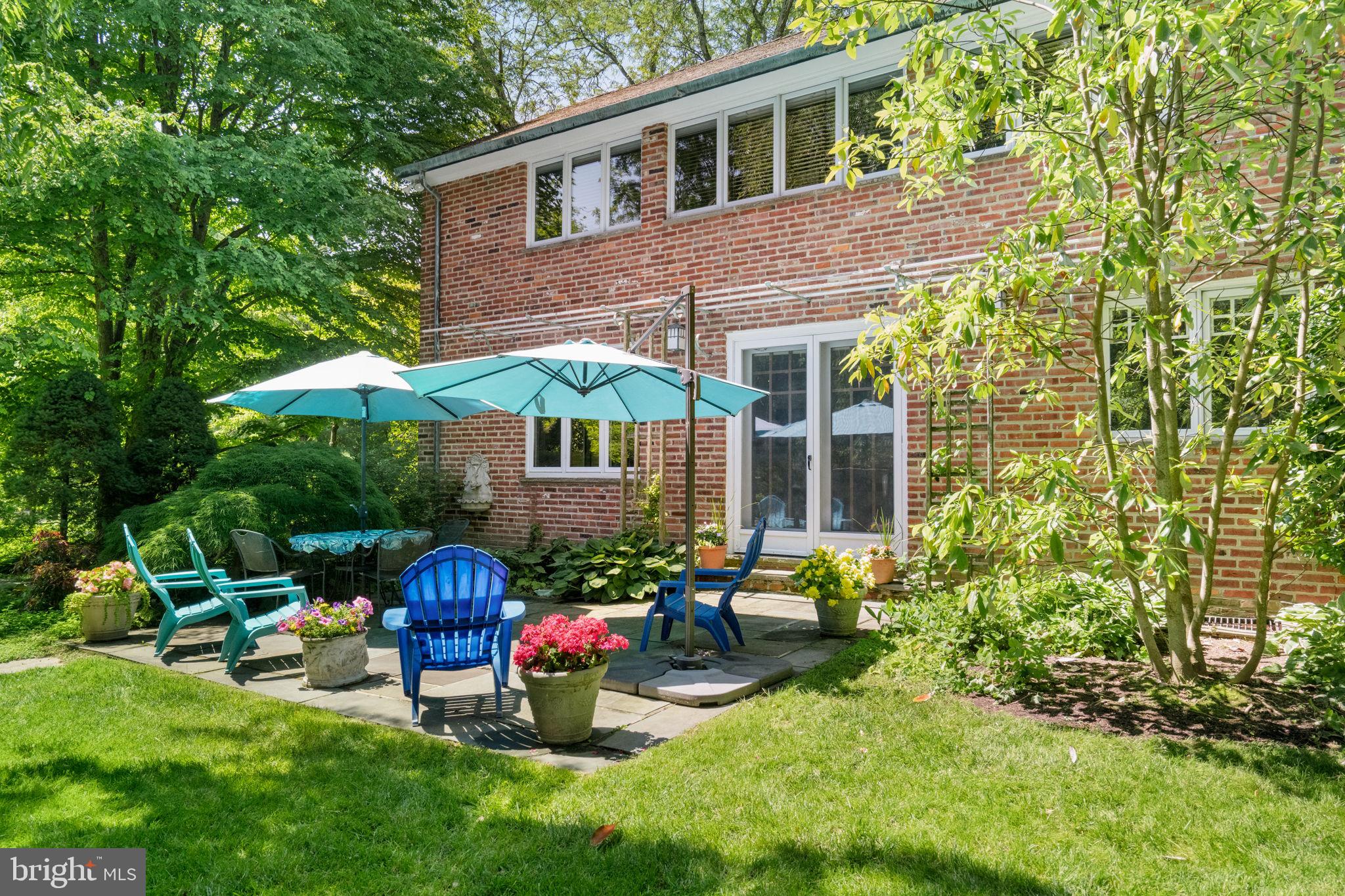 126 West Gravers Lane Philadelphia, PA 19118 - Photo 42 of 55 Side patio off the dining room