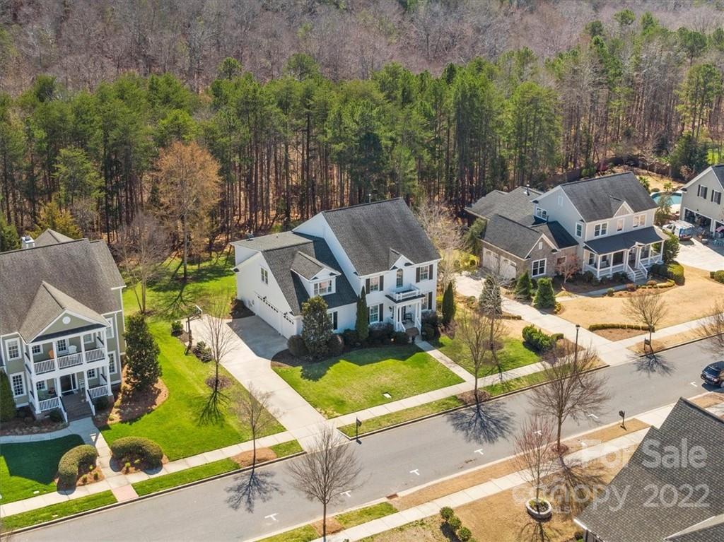 771 Harvest Pointe Drive Fort Mill, SC 29708 - Photo 39 of 48 an aerial view of a house with pool patio and outdoor seating
