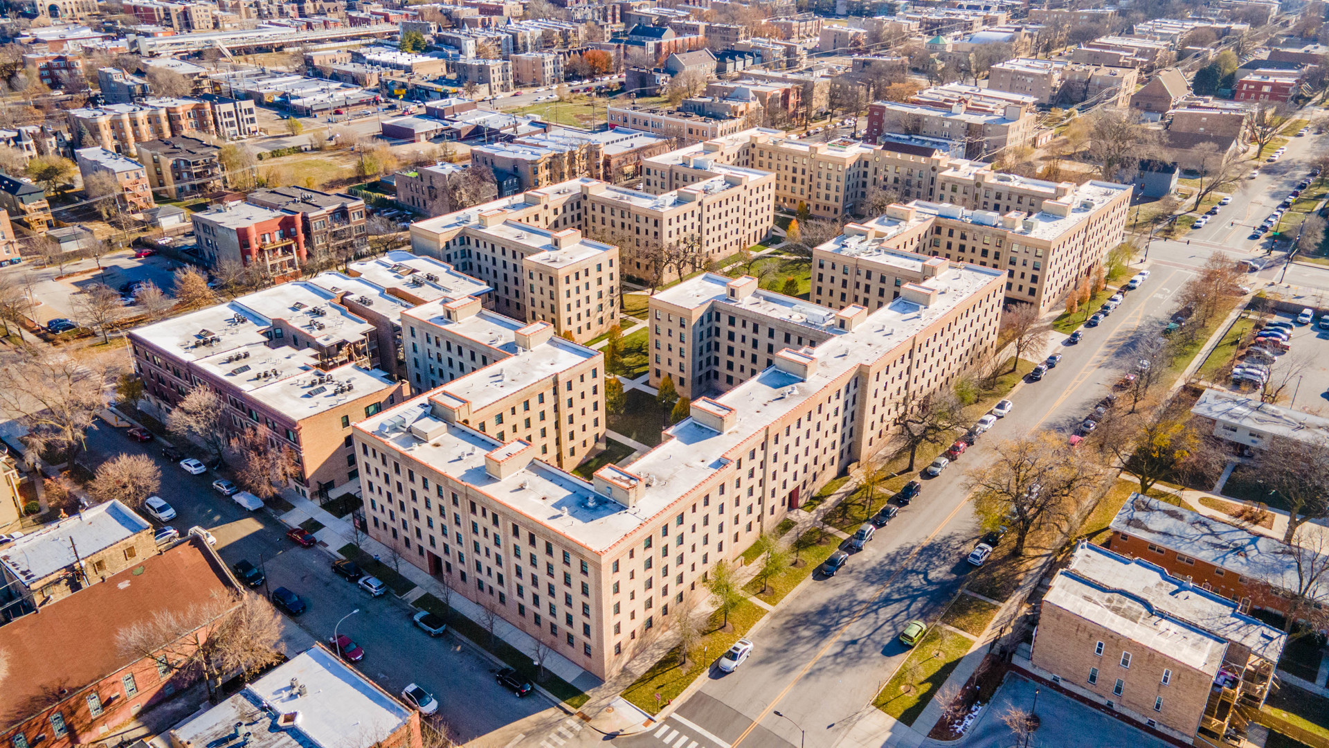 4549 South Wabash Avenue, Unit 1 Chicago, IL 60653 - Photo 44 of 44 an aerial view of a building