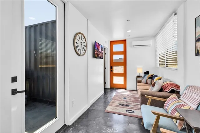 a view of a city from a balcony