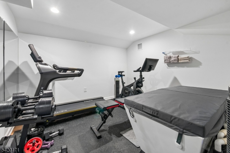41 Milton Avenue Summit, NJ 07901 - Photo 32 of 39 a room with gym equipment