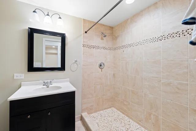 a room with a bed and a window