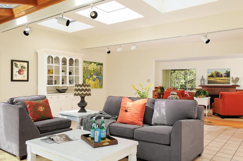 2915 Woodside Road Woodside, CA 94062 - Photo 4 of 17 a living room with furniture and a large window
