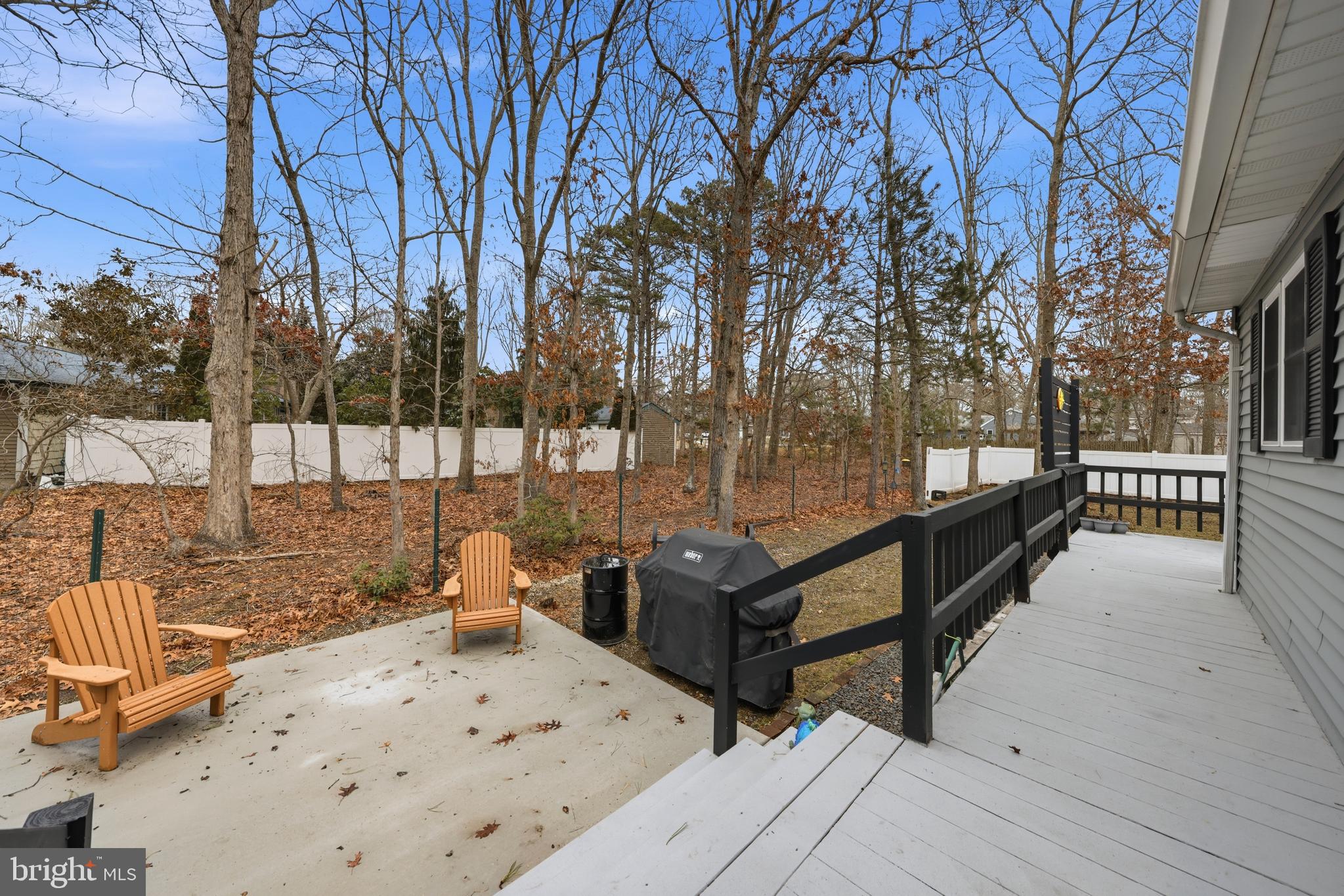 4 Prosit Lane Ocean View, NJ 08230 - Photo 28 of 29 a view of a terrace with trees