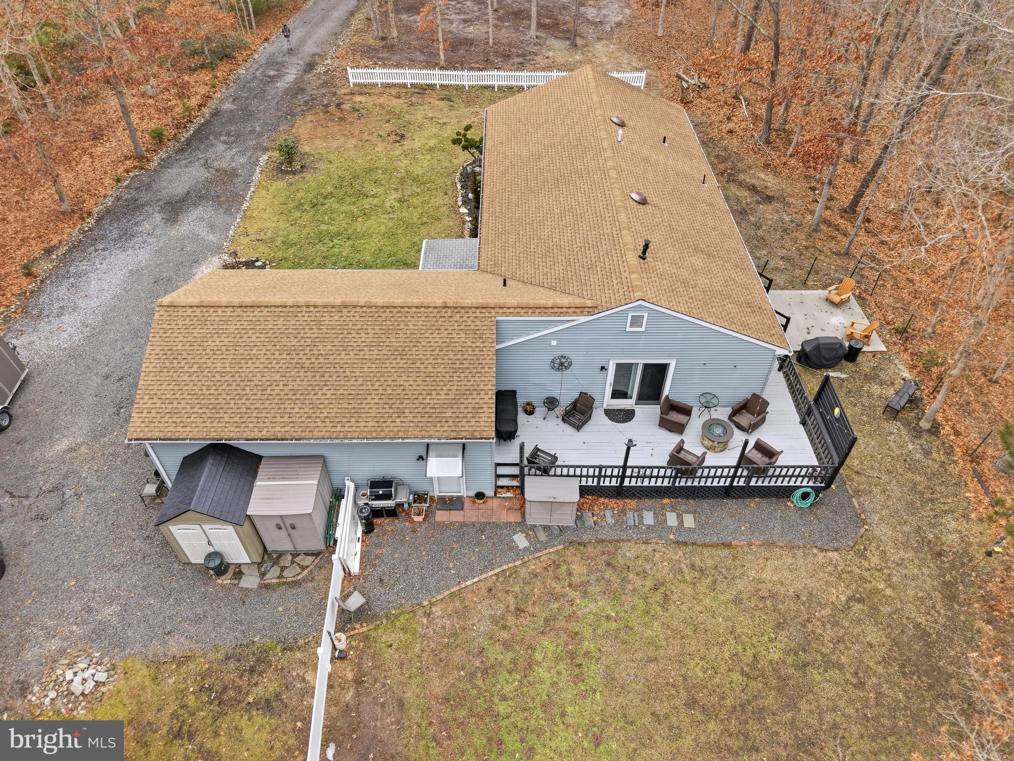 4 Prosit Lane Ocean View, NJ 08230 - Photo 5 of 29 an aerial view of a house with a yard