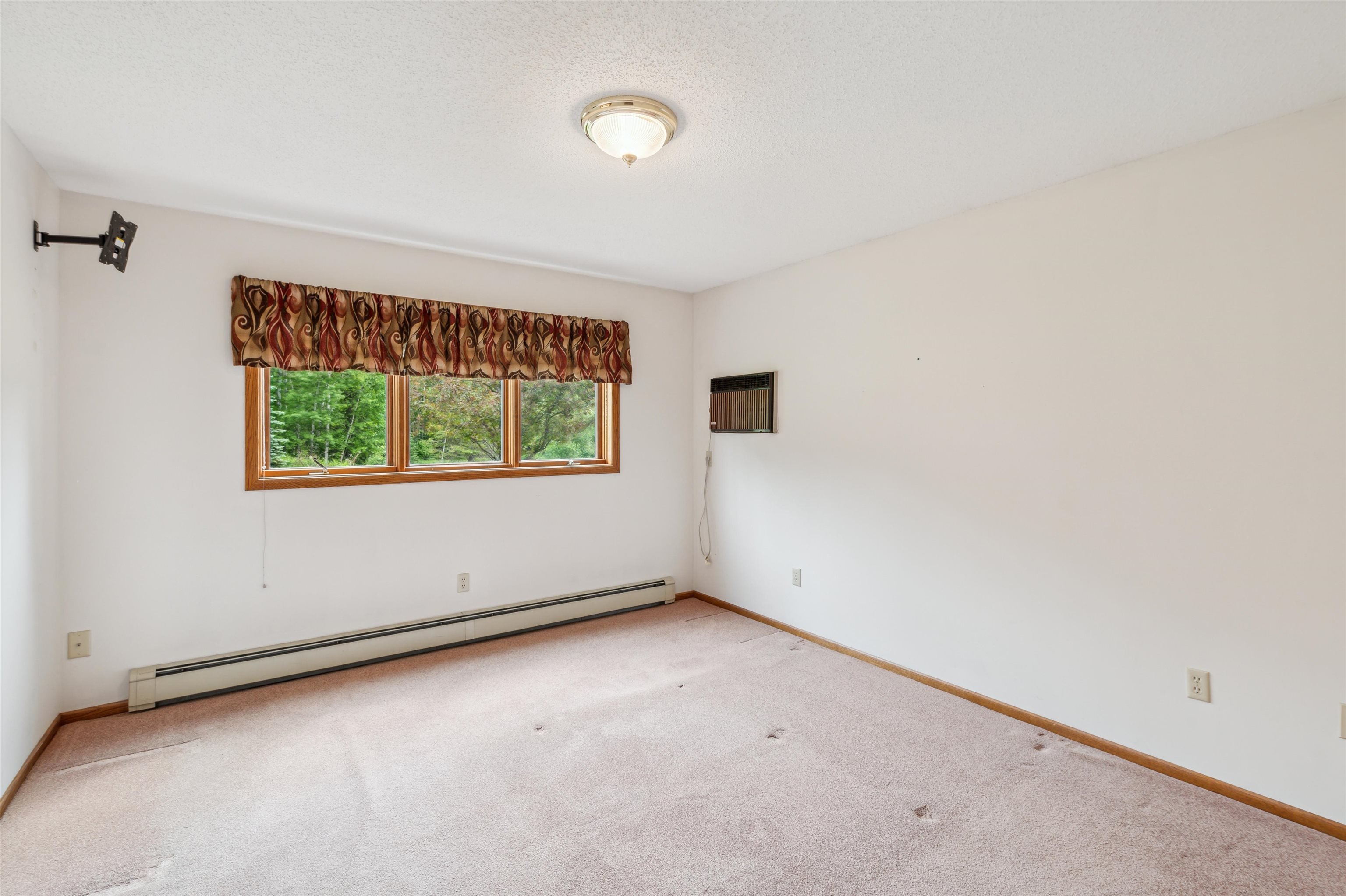 5948 Lavaque Road Duluth, MN 55803 - Photo 10 of 22 Carpeted spare room with a baseboard heating unit and a wall mounted AC