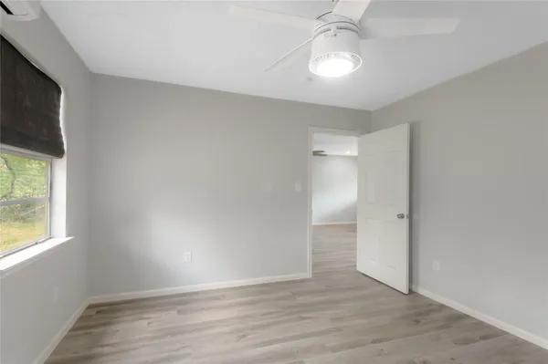 wooden floor in an empty room