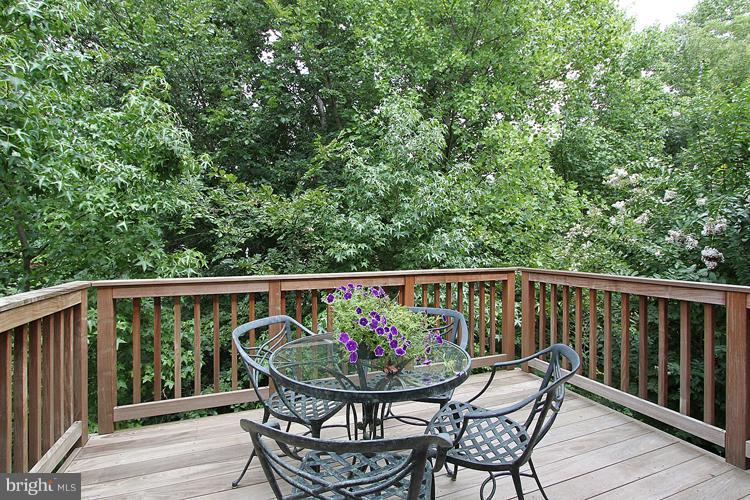 5119 Warren Place Northwest Washington, DC 20016 - Photo 9 of 30 a view of a chair and table on the deck