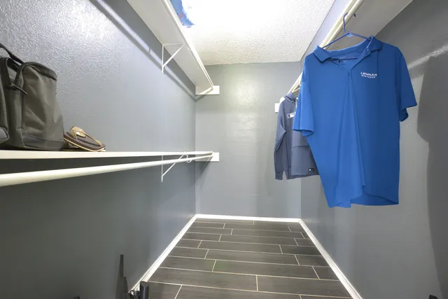 a view of walk in closet