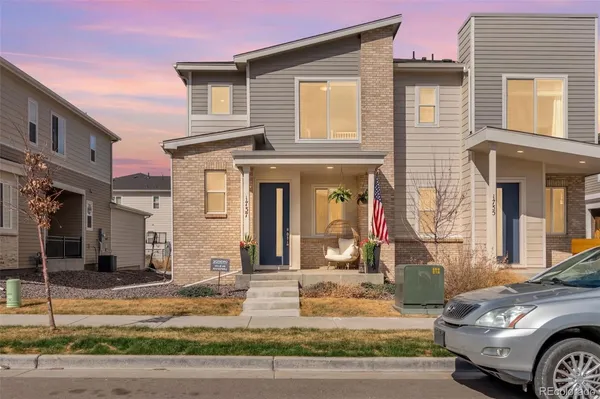 a view of a house with a outdoor space
