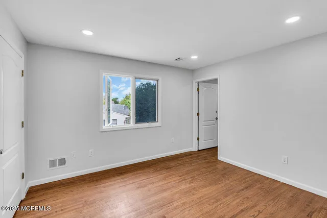 a view of empty room