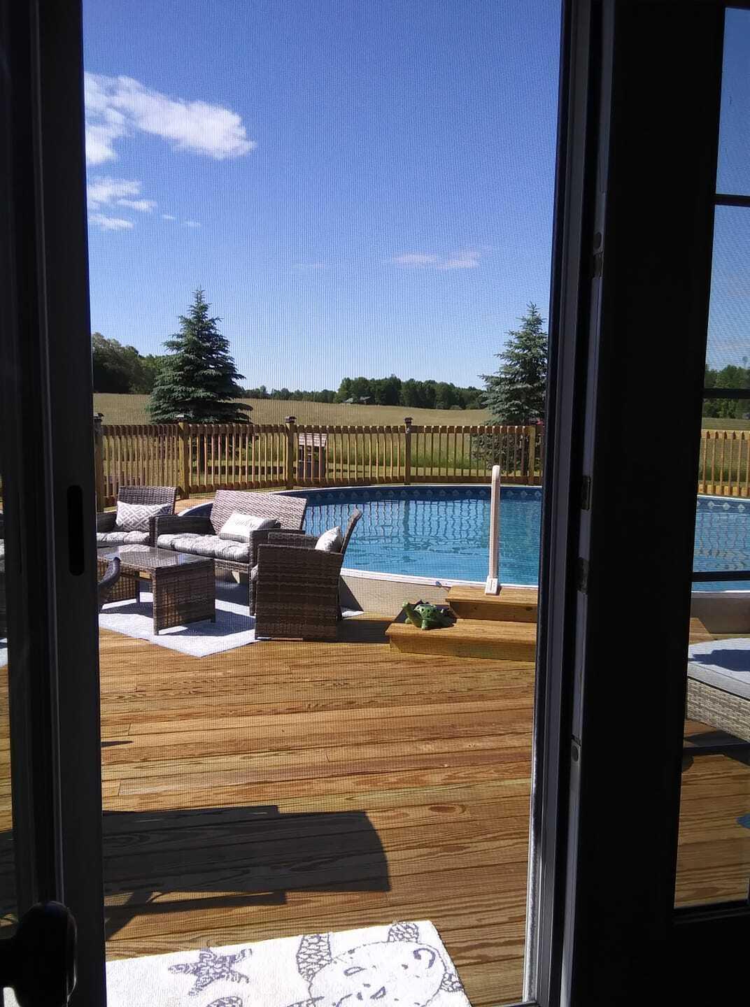 199 Stone Road Vassalboro, ME 04989 - Photo 51 of 58 patio door view