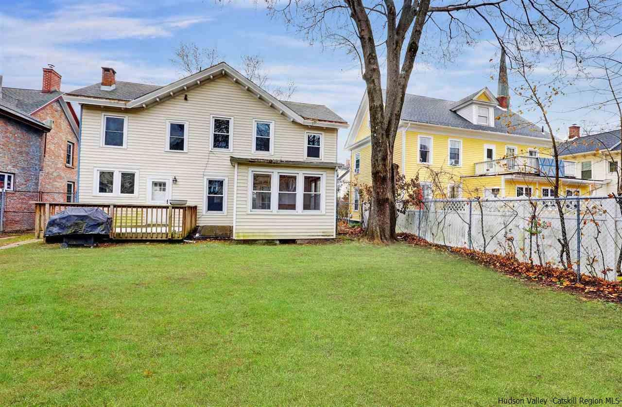 53 Spring Street Kingston, NY 12401 - Photo 23 of 26 a house view with a garden space