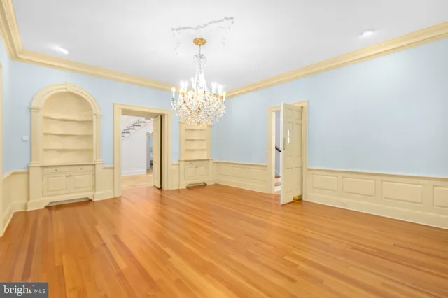 a white bath tub sitting in a bathroom