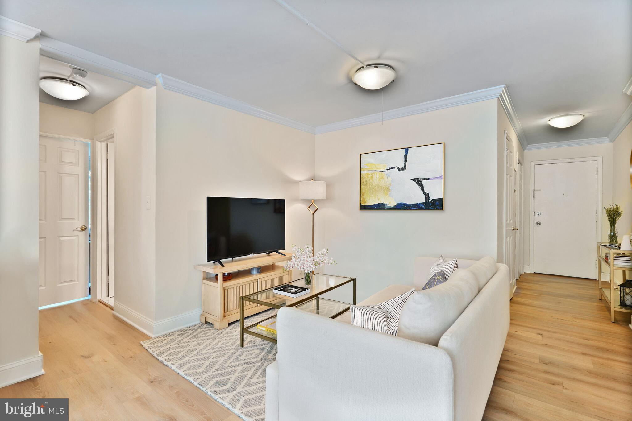1330 New Hampshire Avenue Northwest, Unit 215 Washington, DC 20036 - Photo 3 of 14 Spacious living and dining room