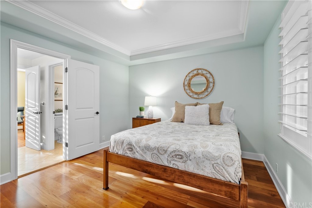 644 10th Street Hermosa Beach, CA 90254 - Photo 27 of 60 a bedroom with a bed and window