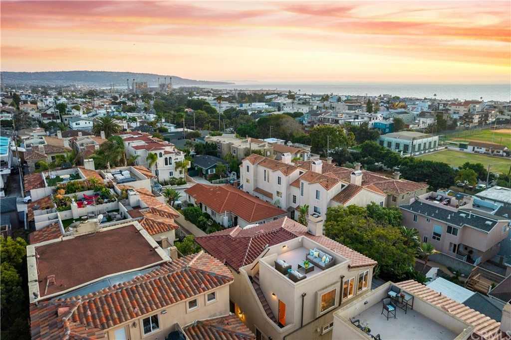 644 10th Street Hermosa Beach, CA 90254 - Photo 5 of 60 an aerial view of residential building with parking space
