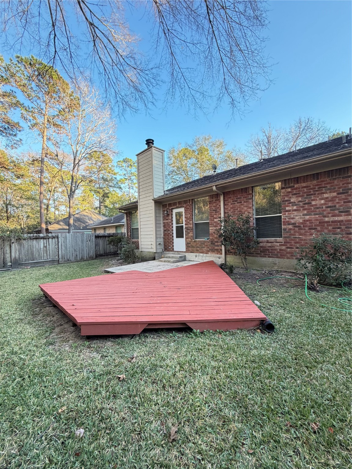 62 Hollylaurel Drive Spring, TX 77382 - Photo 15 of 15 Peaceful deck and backyard