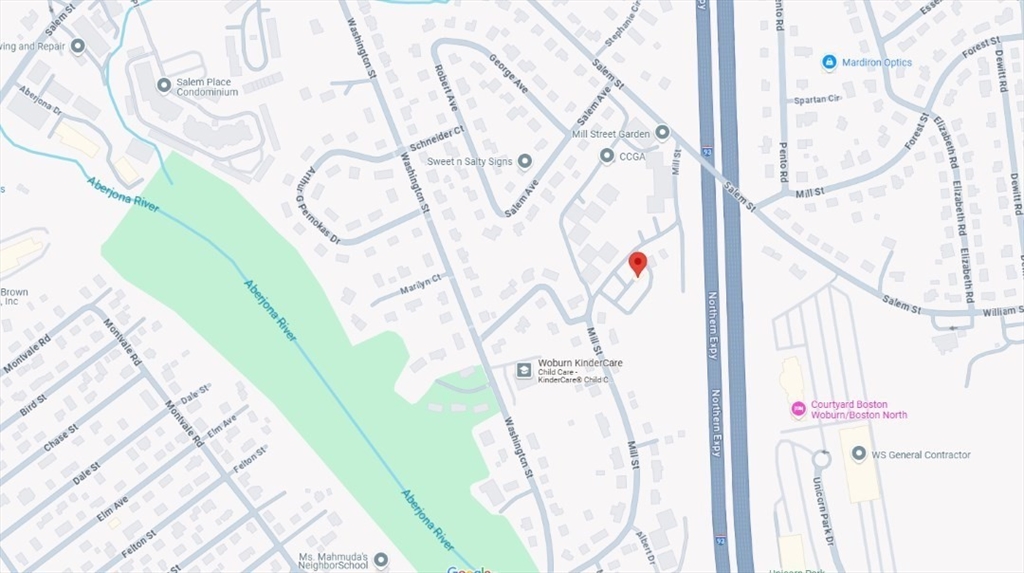 57 Mill Street, Unit 420 Woburn, MA 01801 - Photo 4 of 5 a close up of a white curtain with white walls