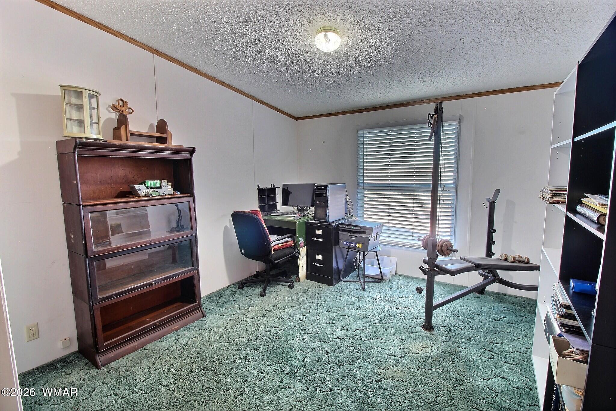 4710 Hay Hollow Road Snowflake, AZ 85937 - Photo 13 of 20 a view of a workspace with furniture and a window