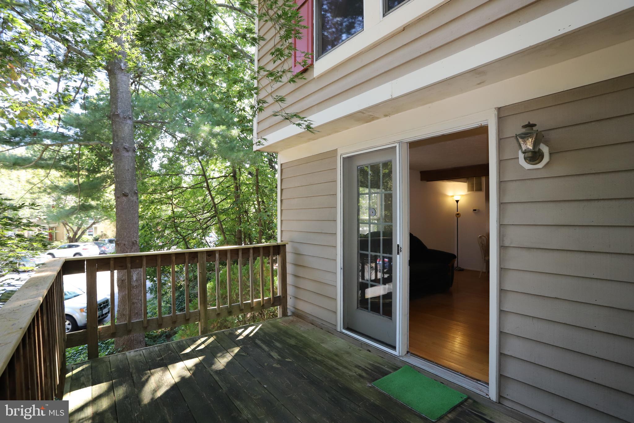 1915 Belmont Ridge Court Reston, VA 20191 - Photo 20 of 23 Large deck off the main level