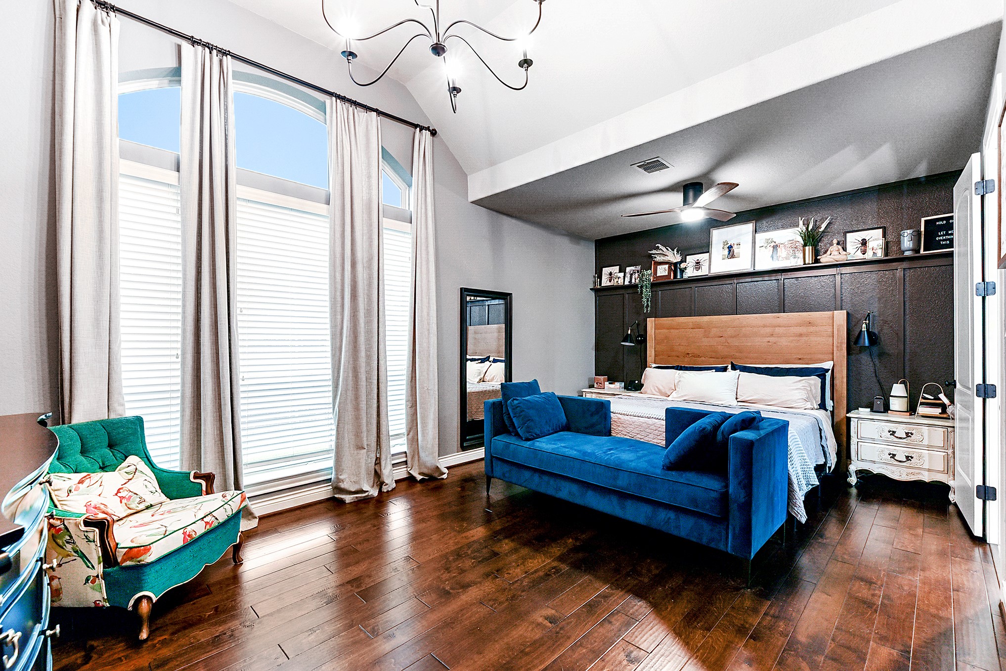 2939 Bobby Jones Road Katy, TX 77494 - Photo 23 of 50 a living room with furniture and wooden floor