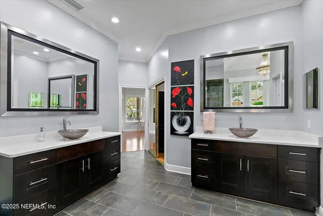 a view of outdoor space with swimming pool and furniture