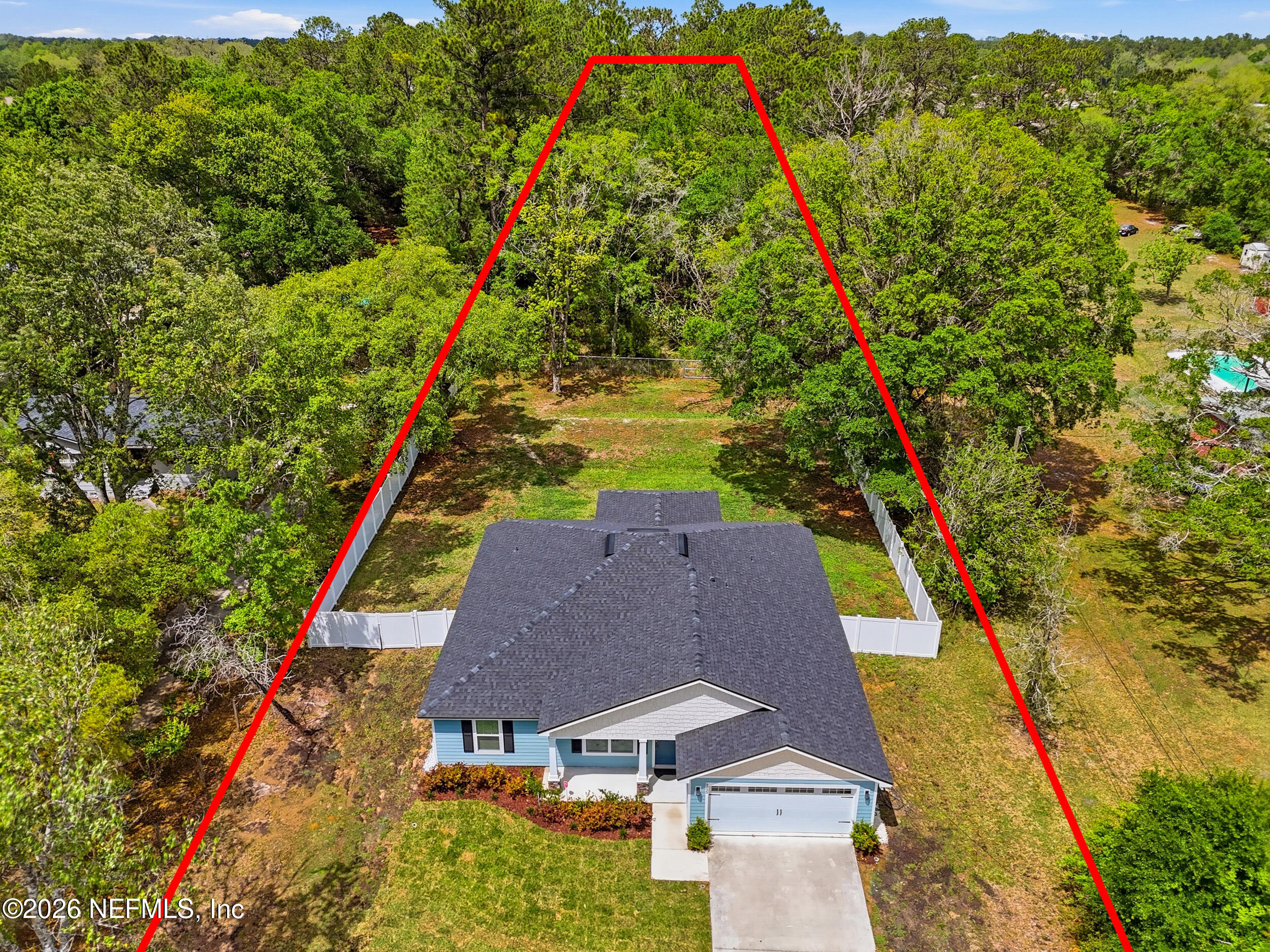 9035 Marlee Road Jacksonville, FL 32222 - Photo 33 of 34 Lot lines