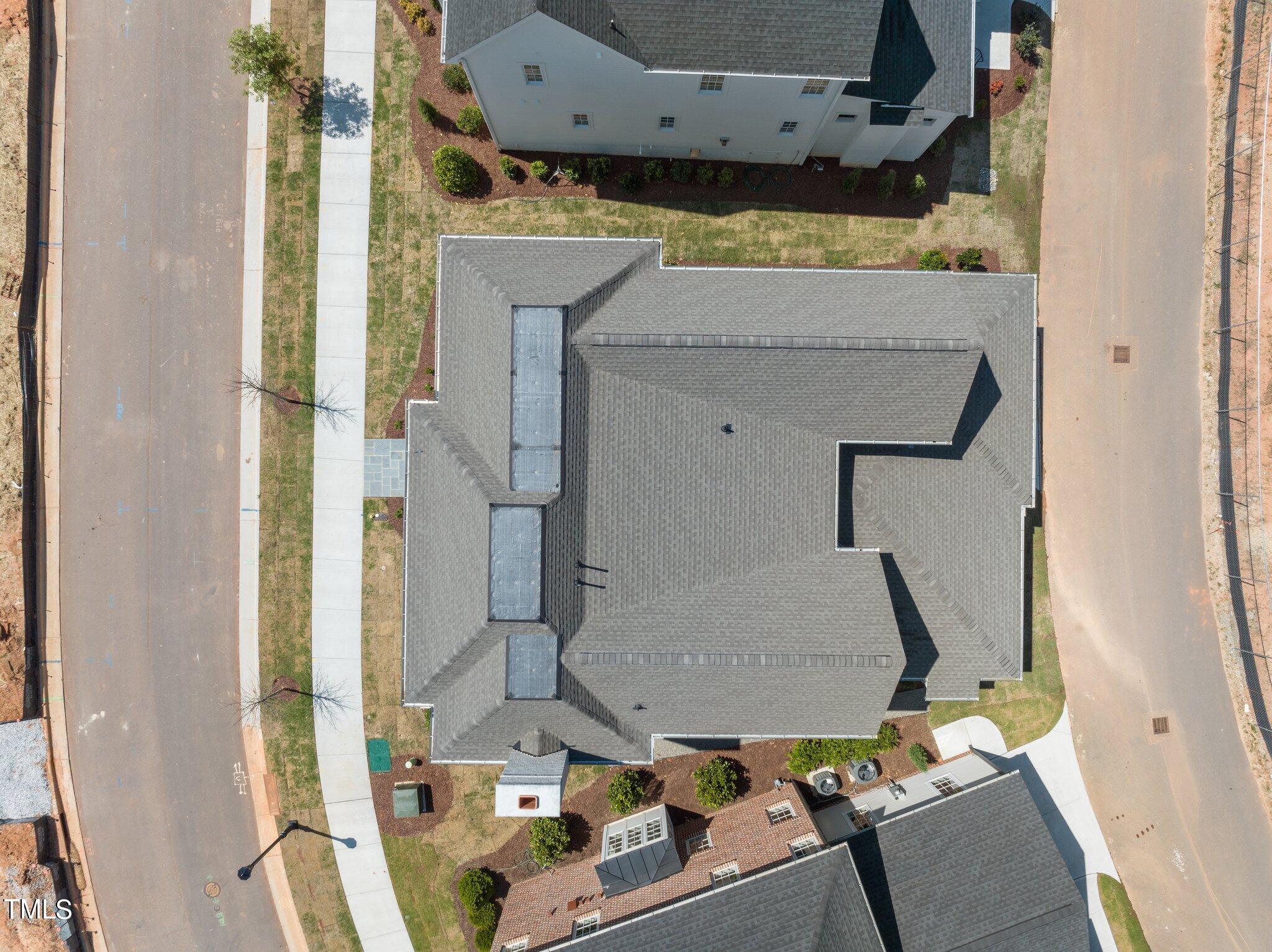 2639 Marchmont Street Raleigh, NC 27608 - Photo 38 of 41 an aerial view of residential house with outdoor space