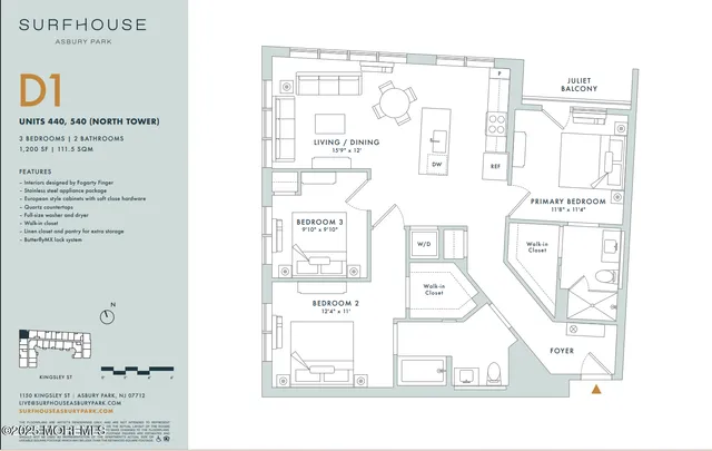 $5,150 | 1150 Kingsley Street, Unit 440, Asbury Park, NJ 07712