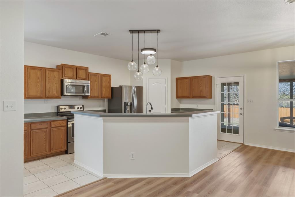 13509 Ponderosa Ranch Road Fort Worth, TX 76262 - Photo 9 of 33 Breakfast bar.