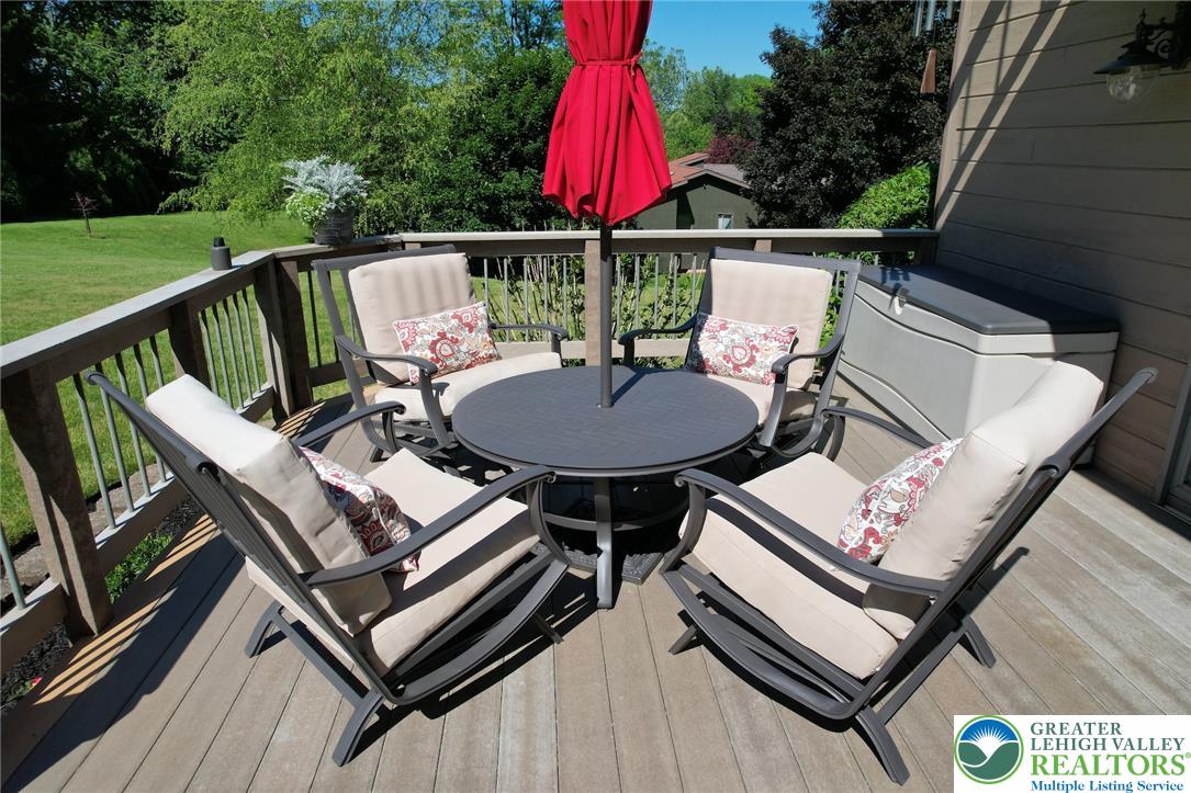 3470 Brodhead Road Bethlehem, PA 18020 - Photo 19 of 84 Enjoy outdoor leisure on this spacious deck, perfect for entertaining.