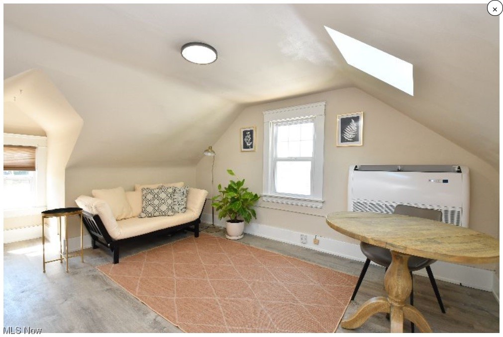 2135 Renrock Road Cleveland, OH 44118 - Photo 36 of 44 Sitting room with vaulted ceiling with skylight