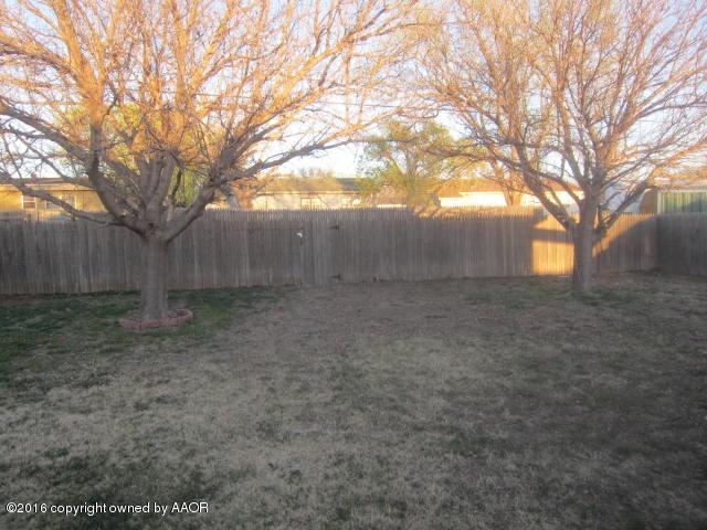 4403 South Austin Street Amarillo, TX 79110 - Photo 3 of 14 a view of a backyard with large trees