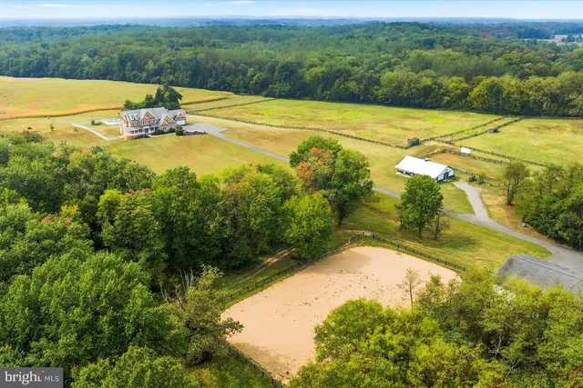 a view of a two room next to a balcony