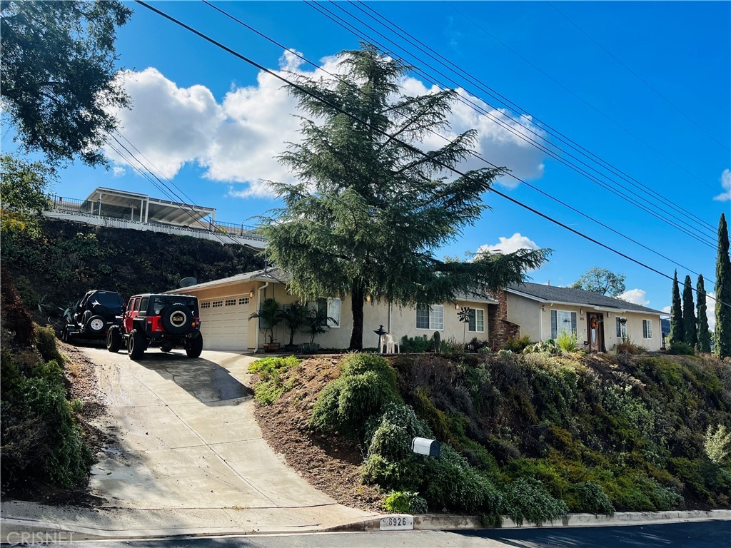 a view of outdoor space and yard