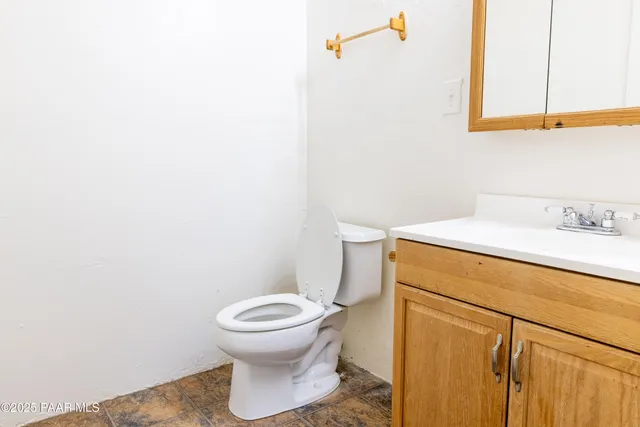 a view of room with furniture