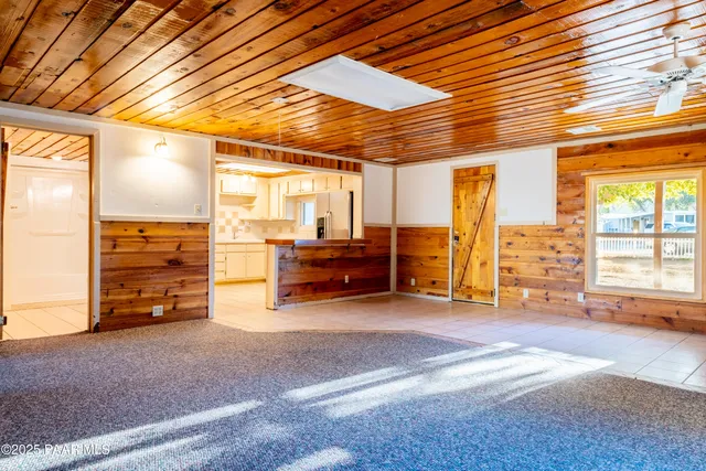 a view of room with window