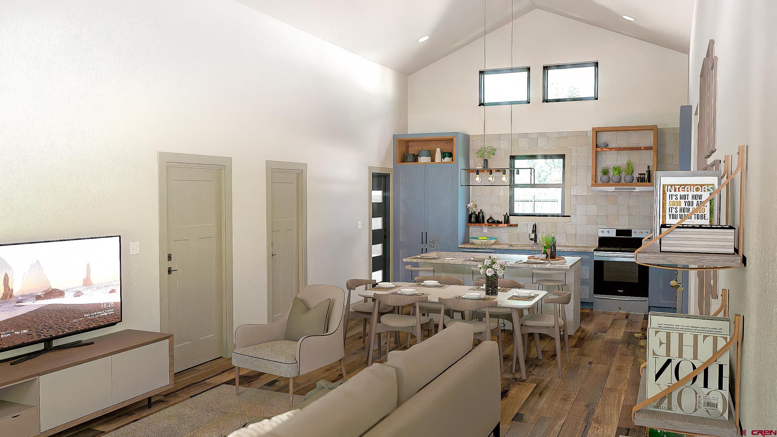 Lot 1 Rustic Row Montrose, CO 81401 - Photo 10 of 13 a living room with furniture and a flat screen tv