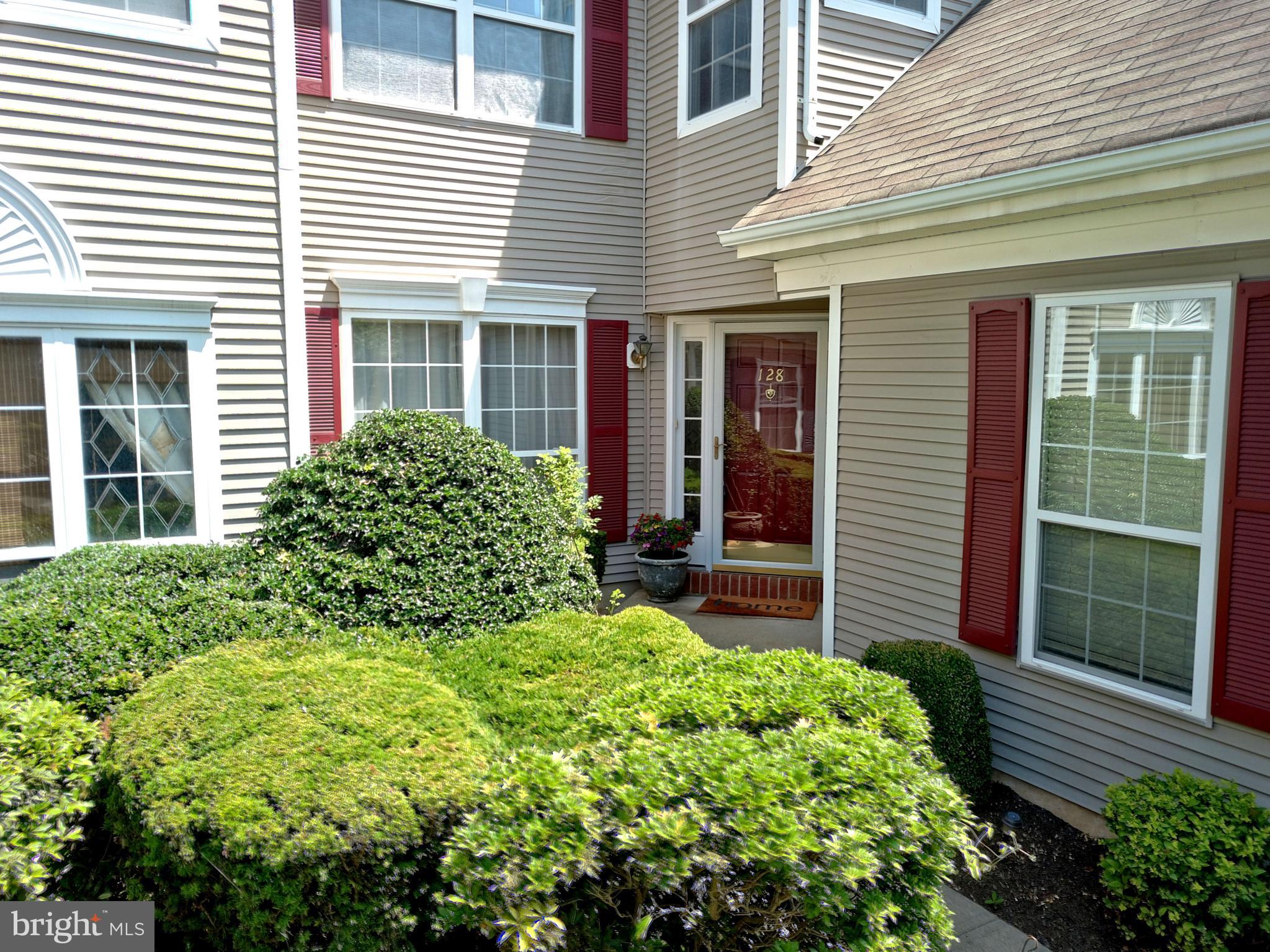 128 Coburn Road Pennington, NJ 08534 - Photo 2 of 39 Private Front Entrance