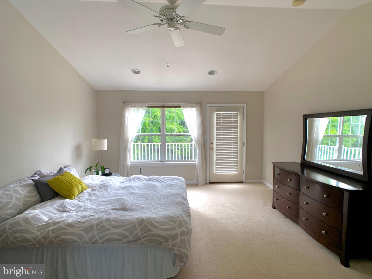 128 Coburn Road Pennington, NJ 08534 - Photo 19 of 39 Master Bedroom with Vaulted Ceiling