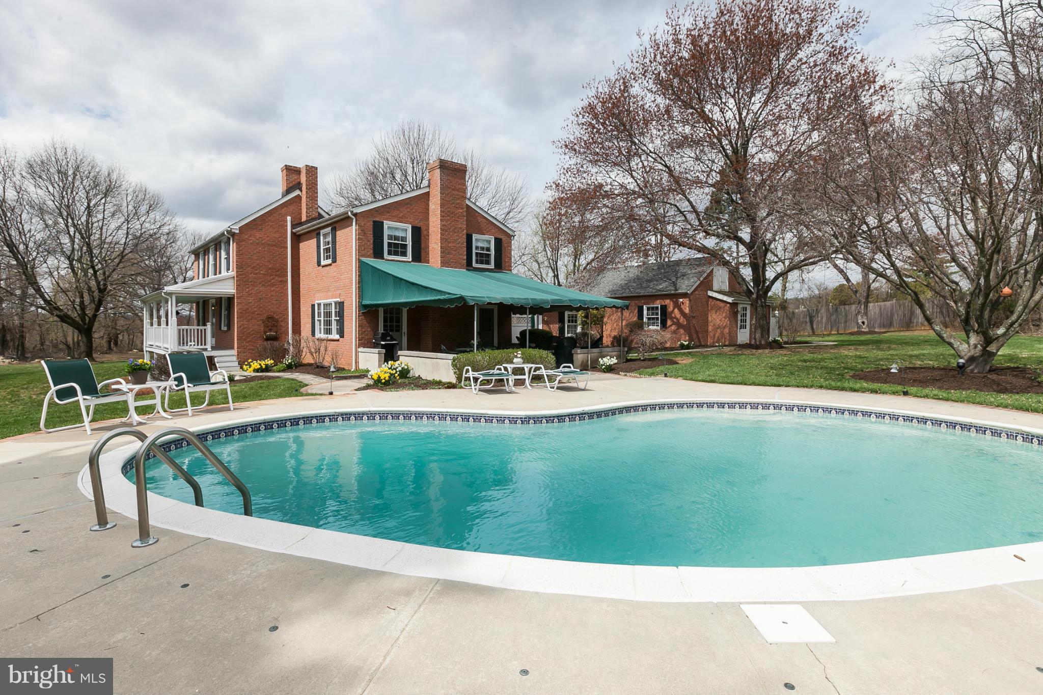 11315 Garrison Forest Road Owings Mills, MD 21117 - Photo 6 of 30 Pool looking northwest