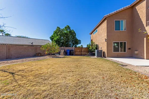 a house with a yard