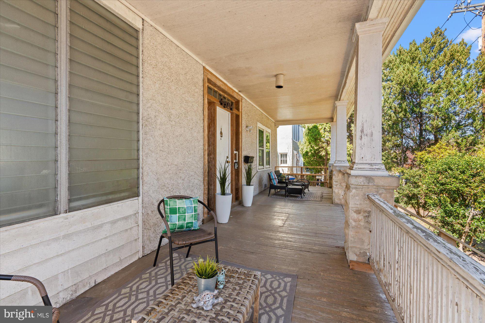 4304 River Road Northwest Washington, DC 20016 - Photo 3 of 33 Inviting large front porch