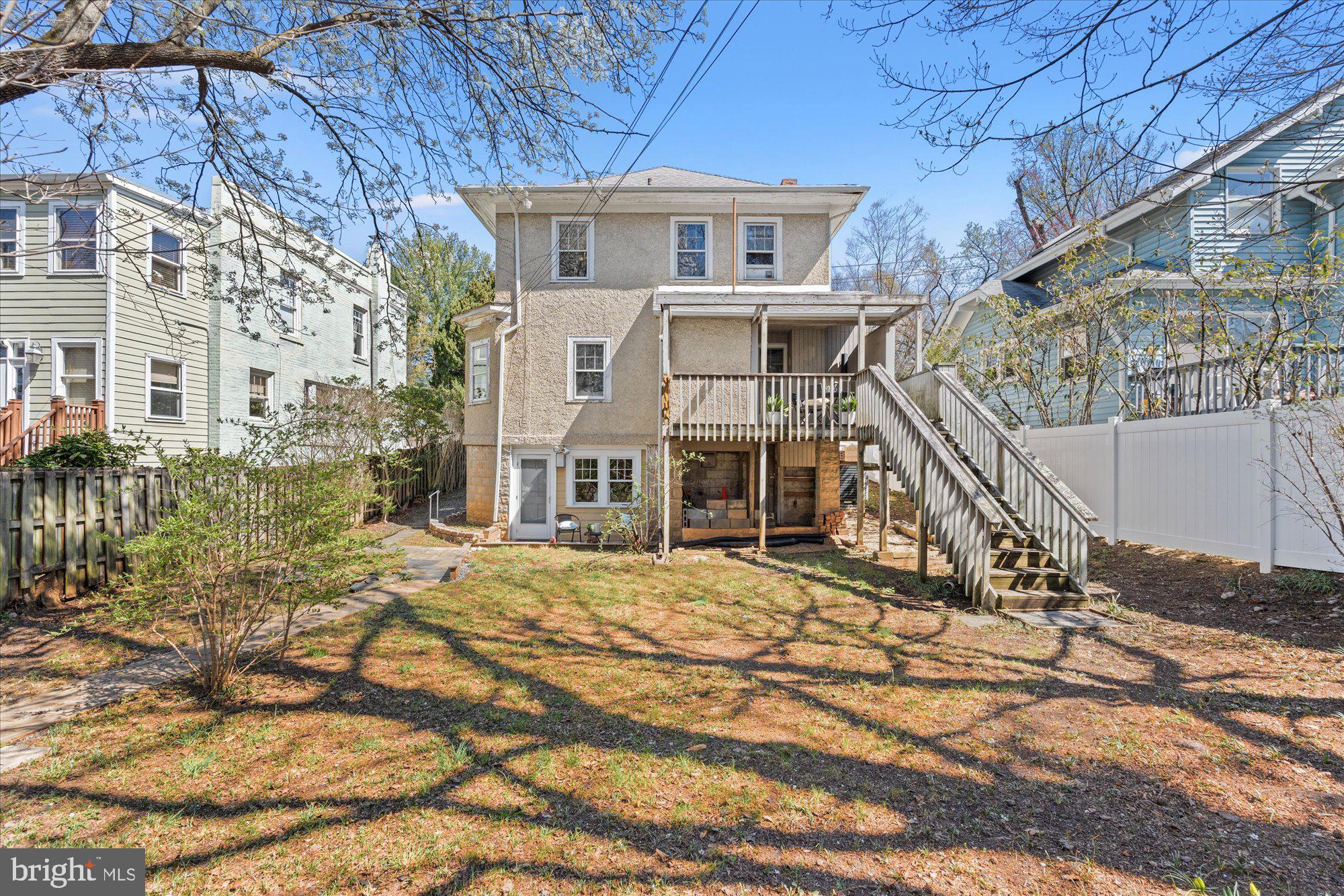 4304 River Road Northwest Washington, DC 20016 - Photo 33 of 33 Rear of the house