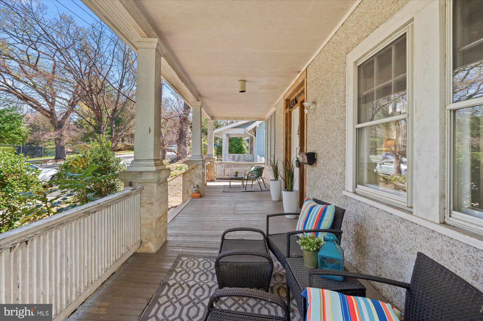 4304 River Road Northwest Washington, DC 20016 - Photo 4 of 33 Morning coffee and outdoor entertaining space